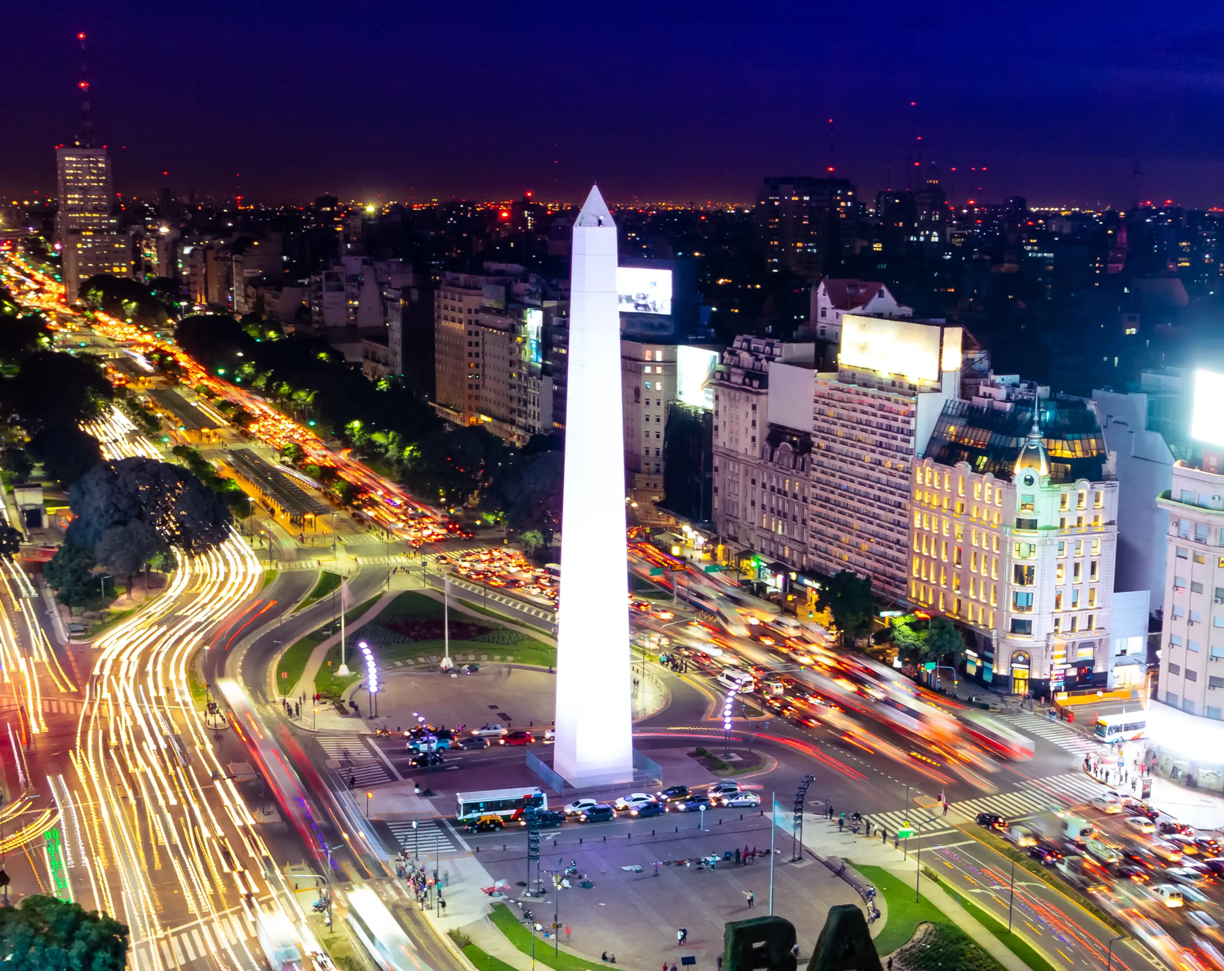 Travel page Buenos Aires navigation image